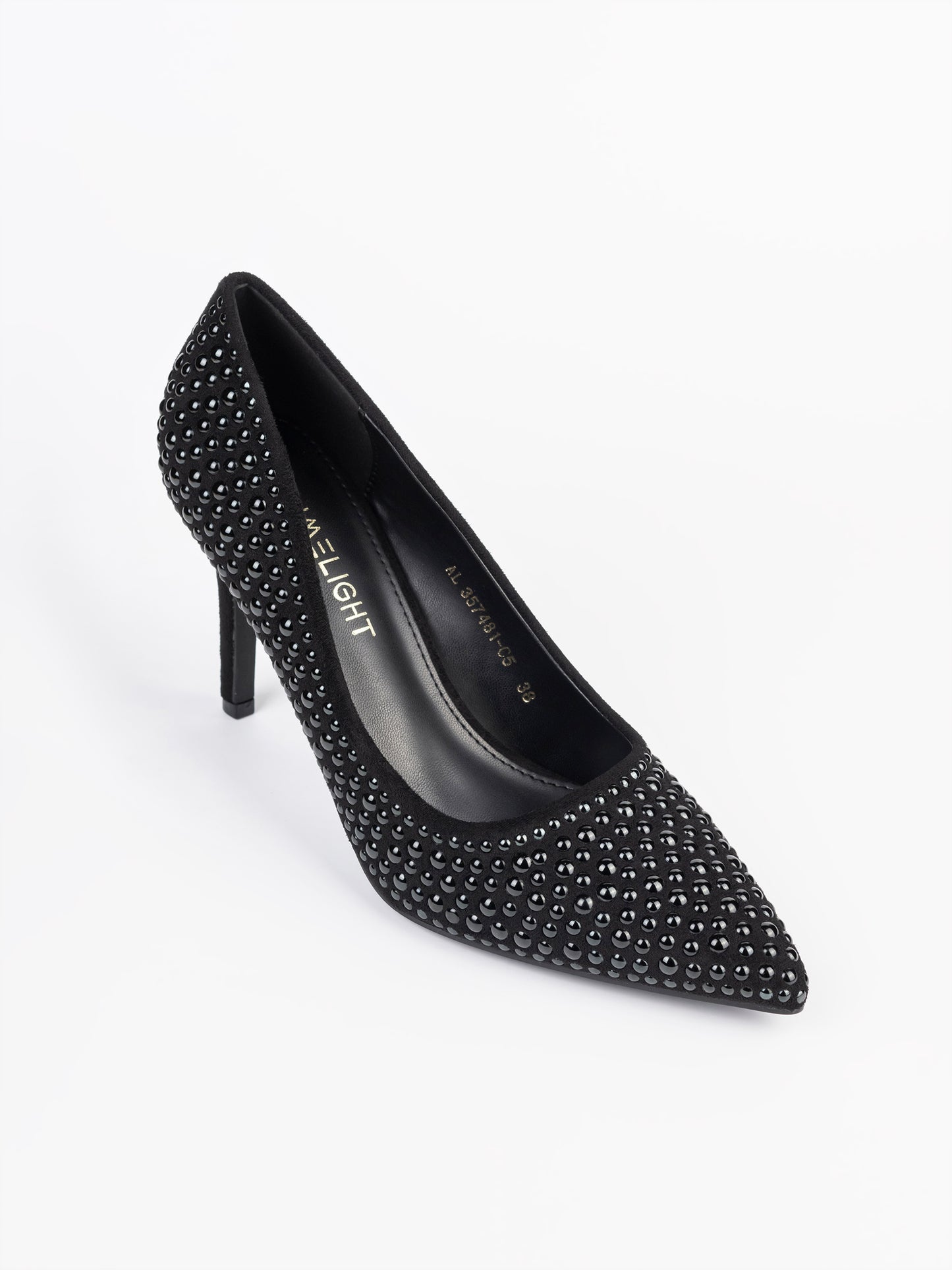 Embellished heels