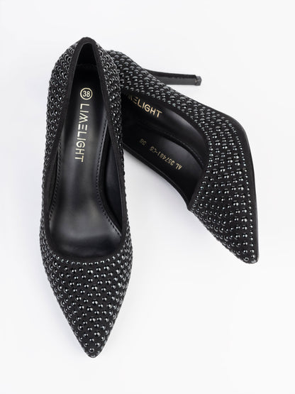 Embellished heels