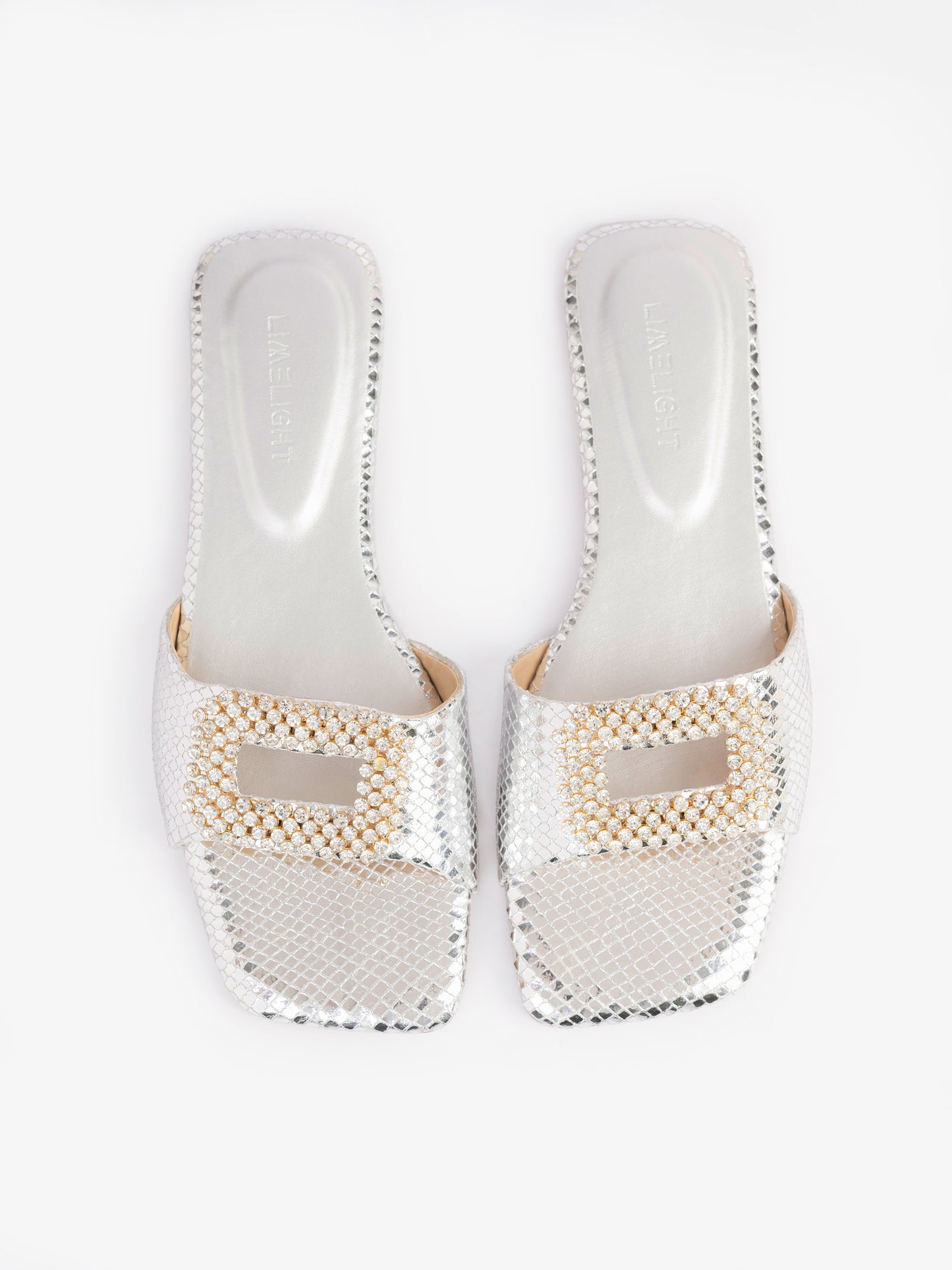 Snake Patterned Flats