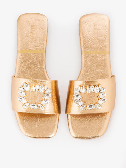 Jeweled Embellished Flats