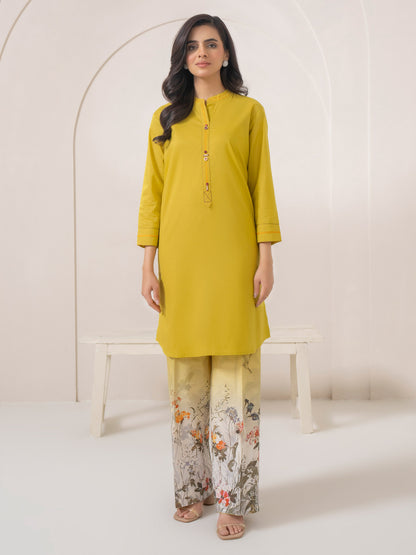 2 Piece Cambric Suit-Printed (Pret)