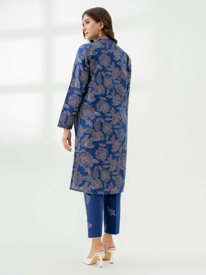 2 Piece Khaddar Suit-Paste Print (Pret)