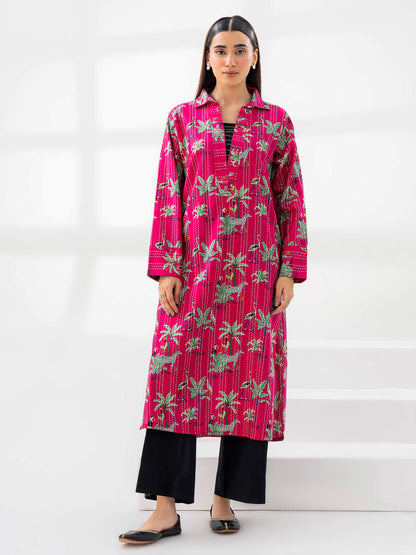 Khaddar Shirt-Printed (Pret)