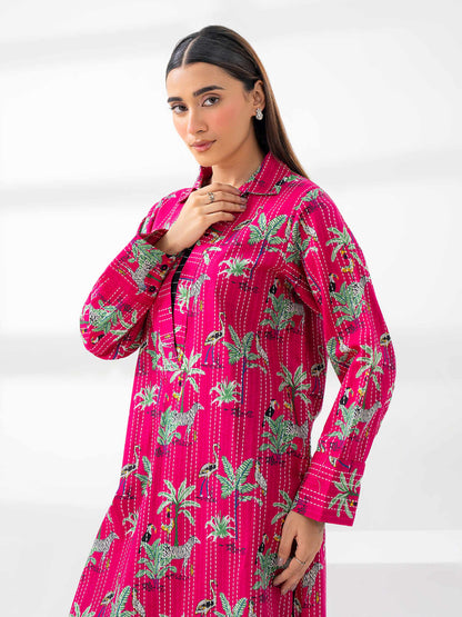 Khaddar Shirt-Printed (Pret)
