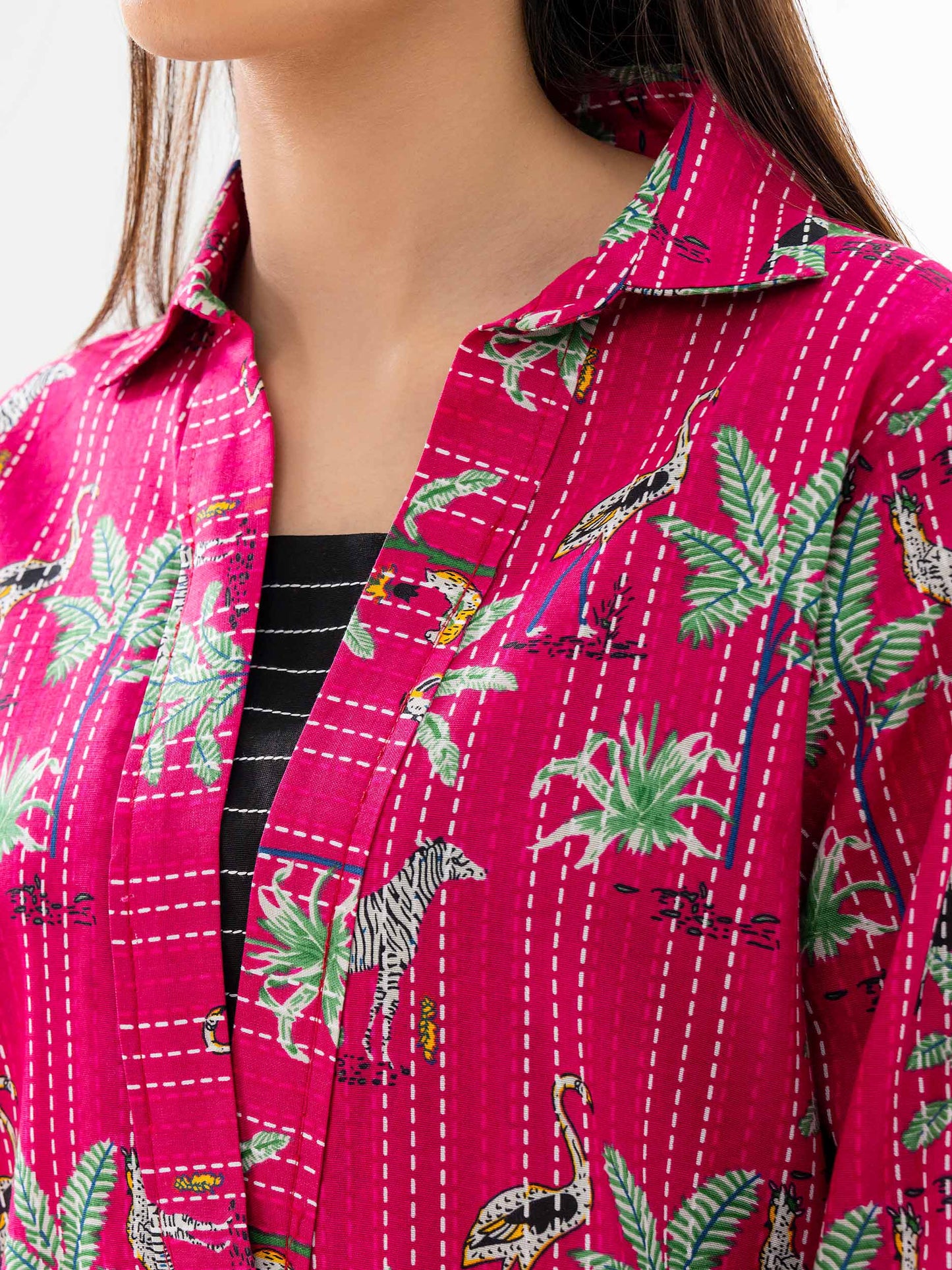 Khaddar Shirt-Printed (Pret)