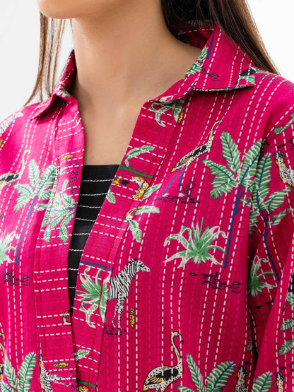 Khaddar Shirt-Printed (Pret)