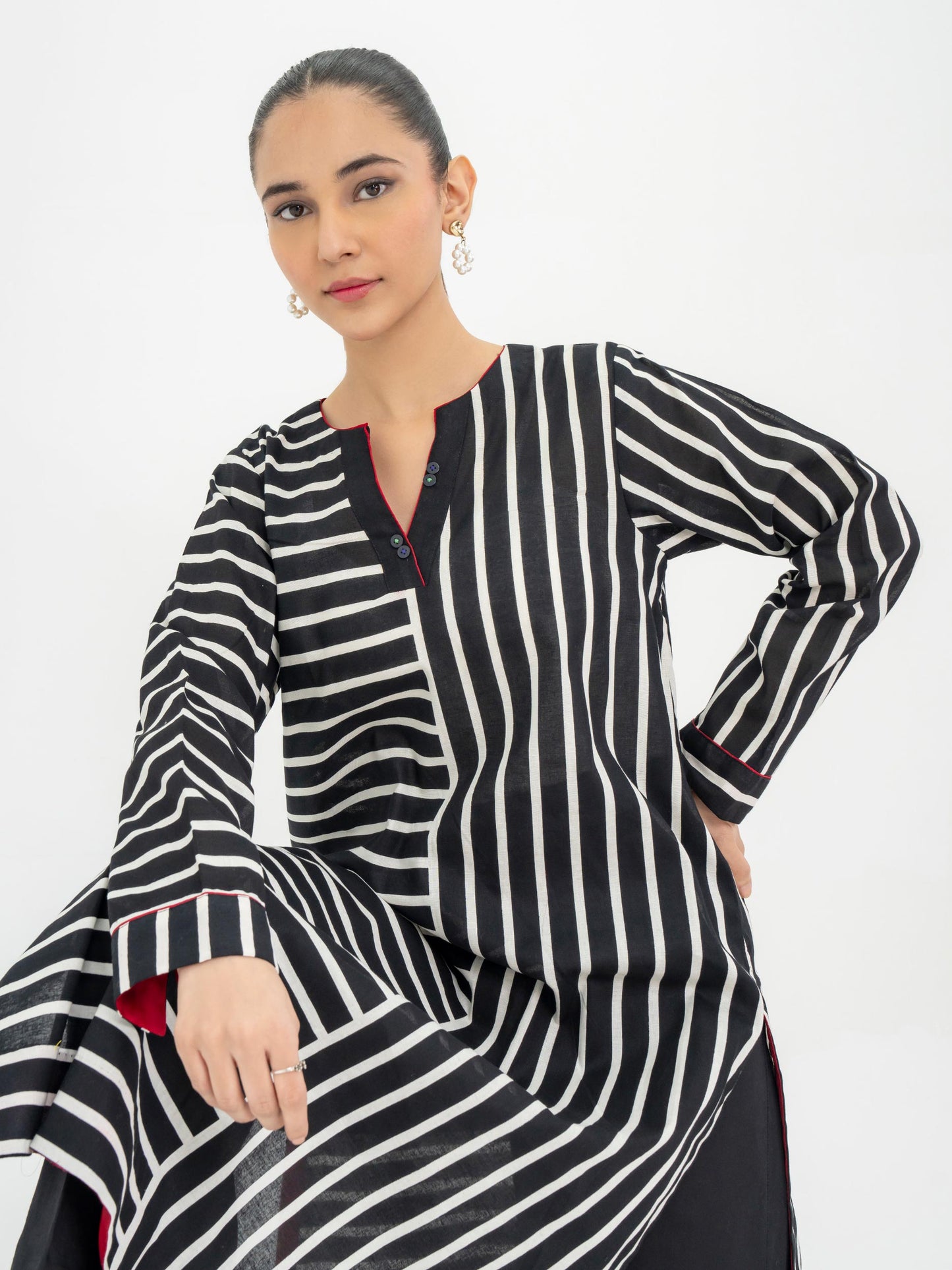 Khaddar Shirt-Printed (Pret)