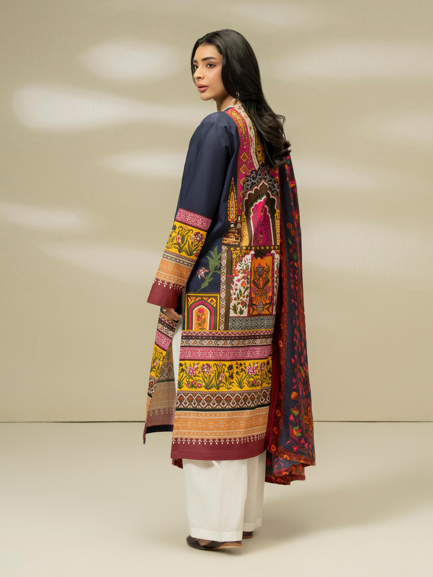 2 Piece Winter Cotton Suit-Printed (Pret)