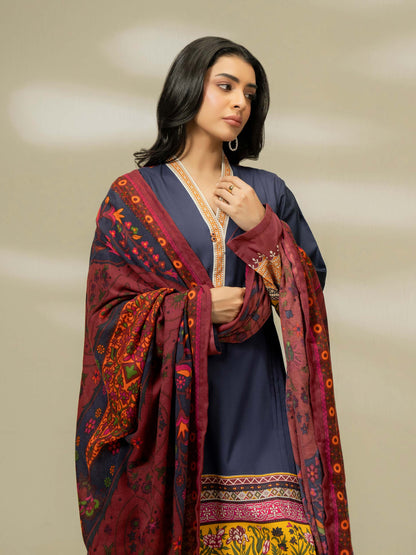 2 Piece Winter Cotton Suit-Printed (Pret)