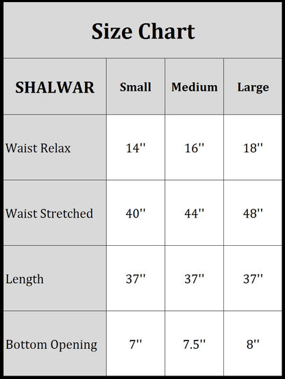 Pasted Cambric Shalwar(Pret)