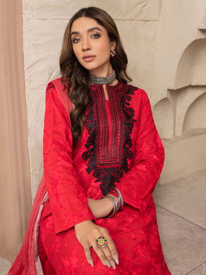 2 Piece Lawn Suit-Embroidered (Unstitched)