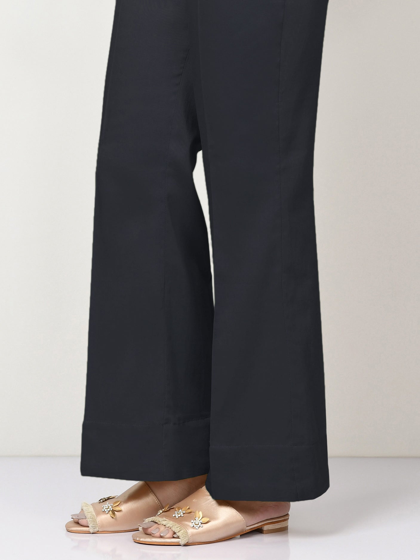Cambric Trousers-Dyed (Unstitched)