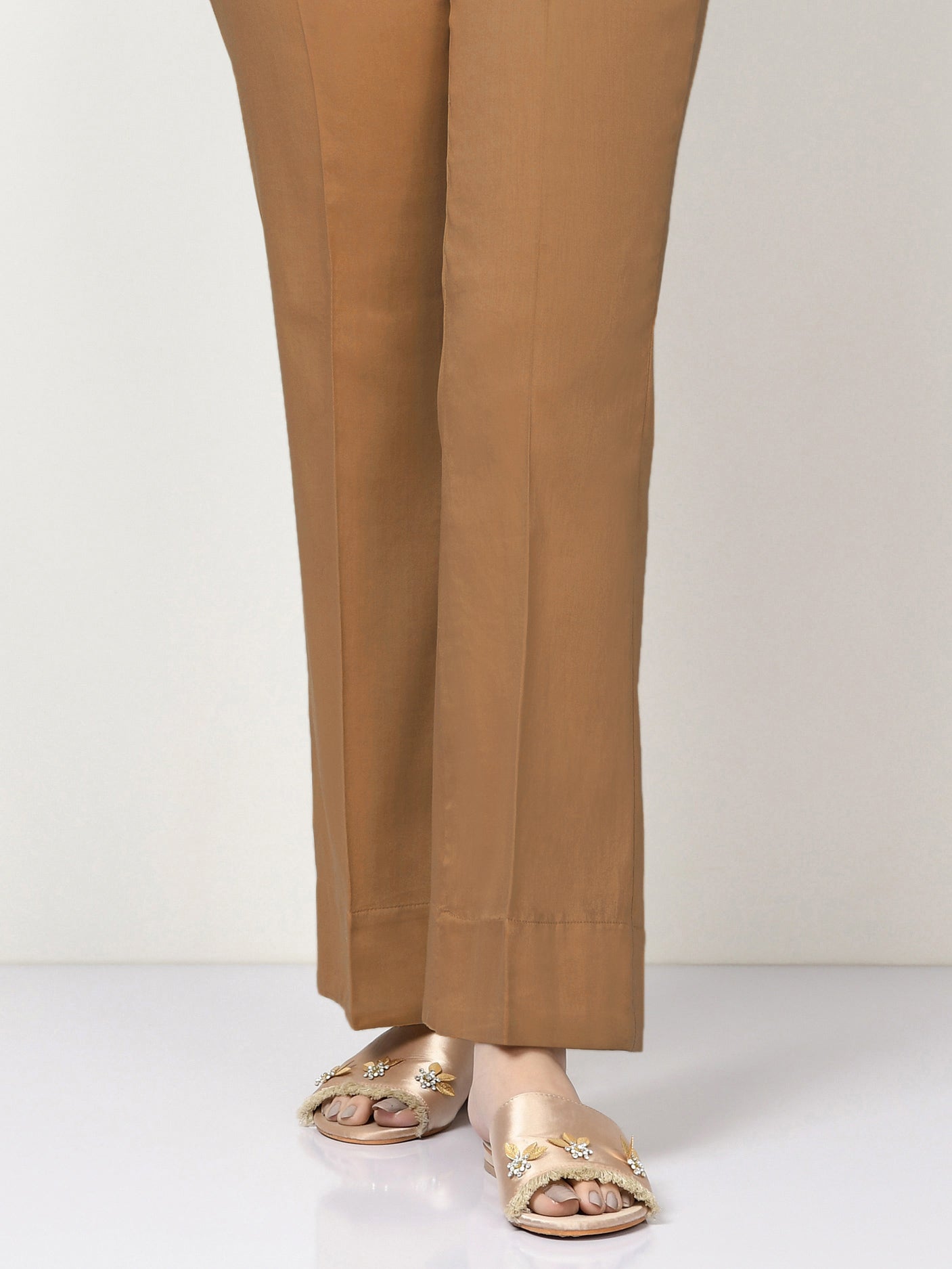 Cambric Trousers Dyed