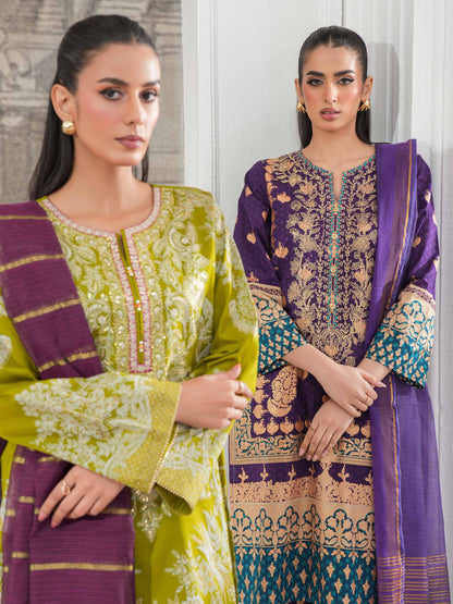 3 Piece Lawn Suit-Embroidered (Unstitched)