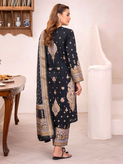 3 Piece Lawn Suit-Embroidered (Unstitched)