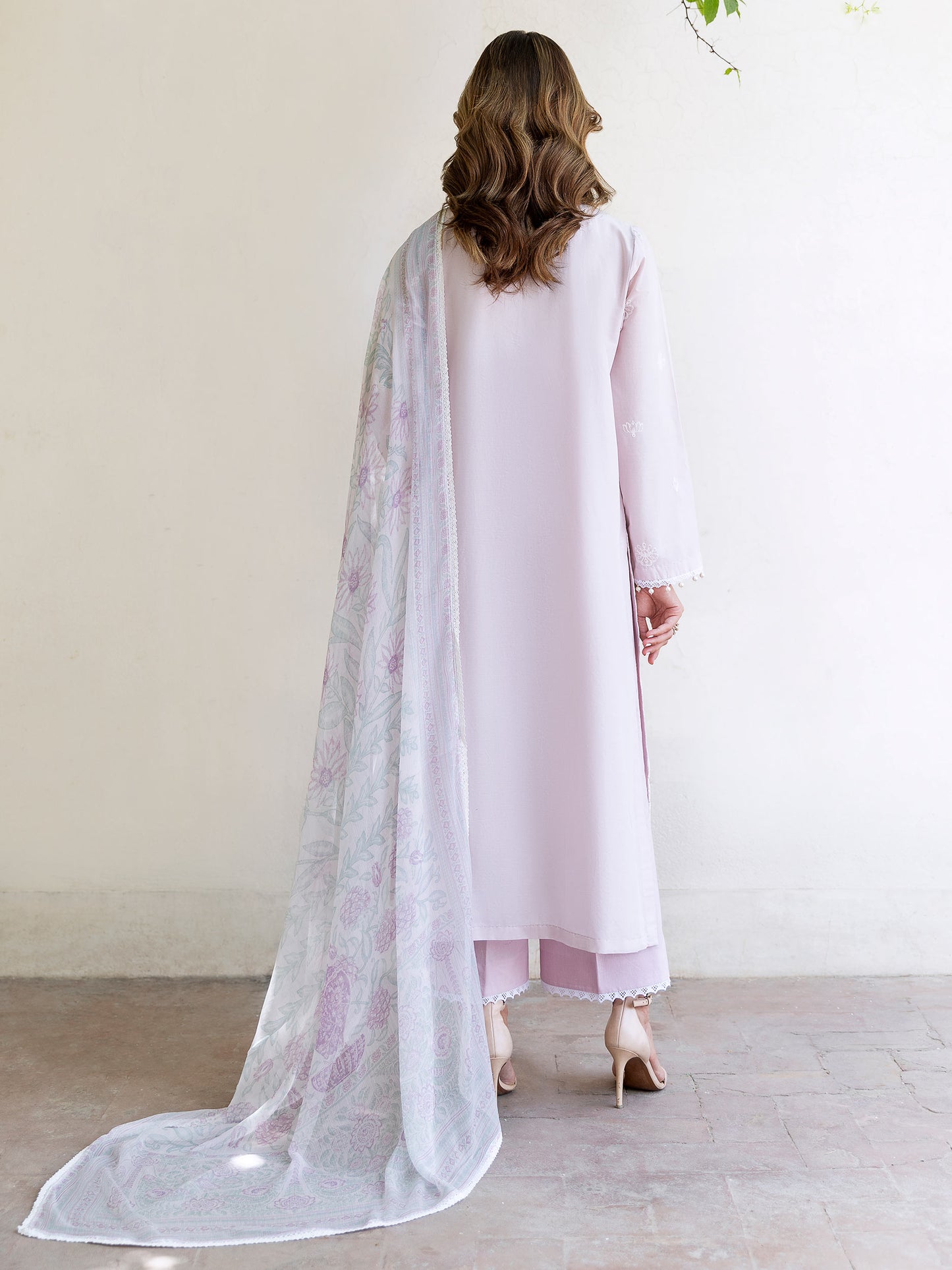 3 Piece Lawn Suit-Embroidered (Unstitched)