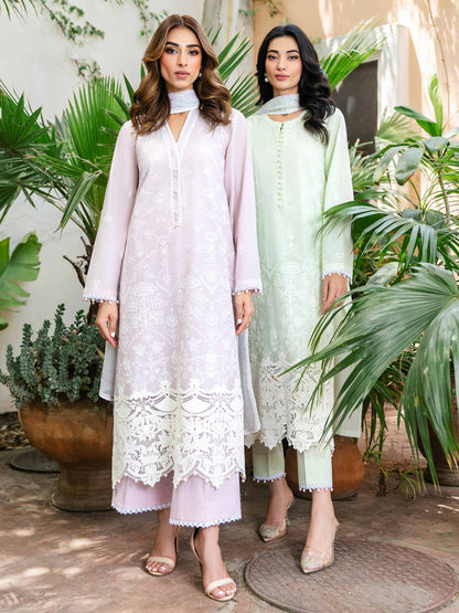 3 Piece Lawn Suit-Embroidered (Unstitched)