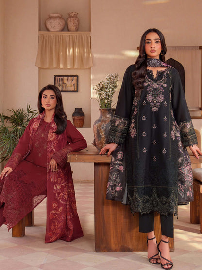 3 Piece Lawn Suit-Embroidered (Unstitched)