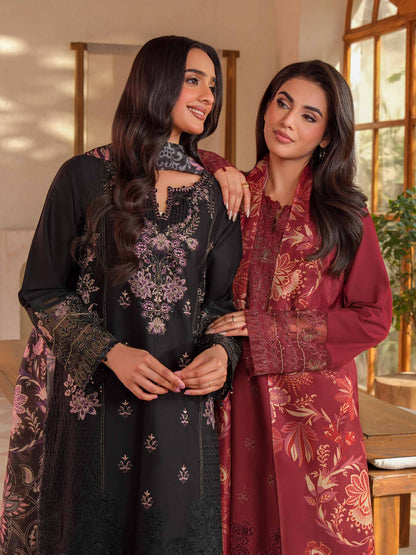 3 Piece Lawn Suit-Embroidered (Unstitched)