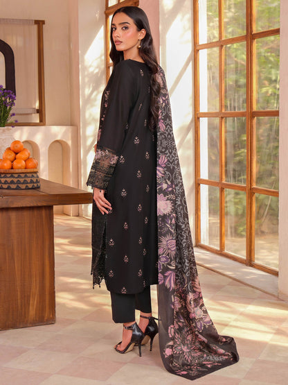 3 Piece Lawn Suit-Embroidered (Unstitched)
