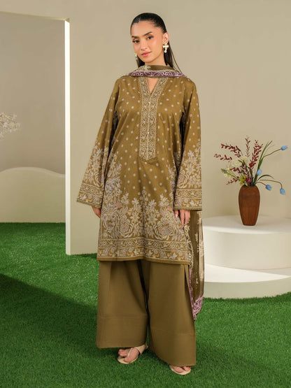3 Piece Lawn Suit-Printed (Unstitched)