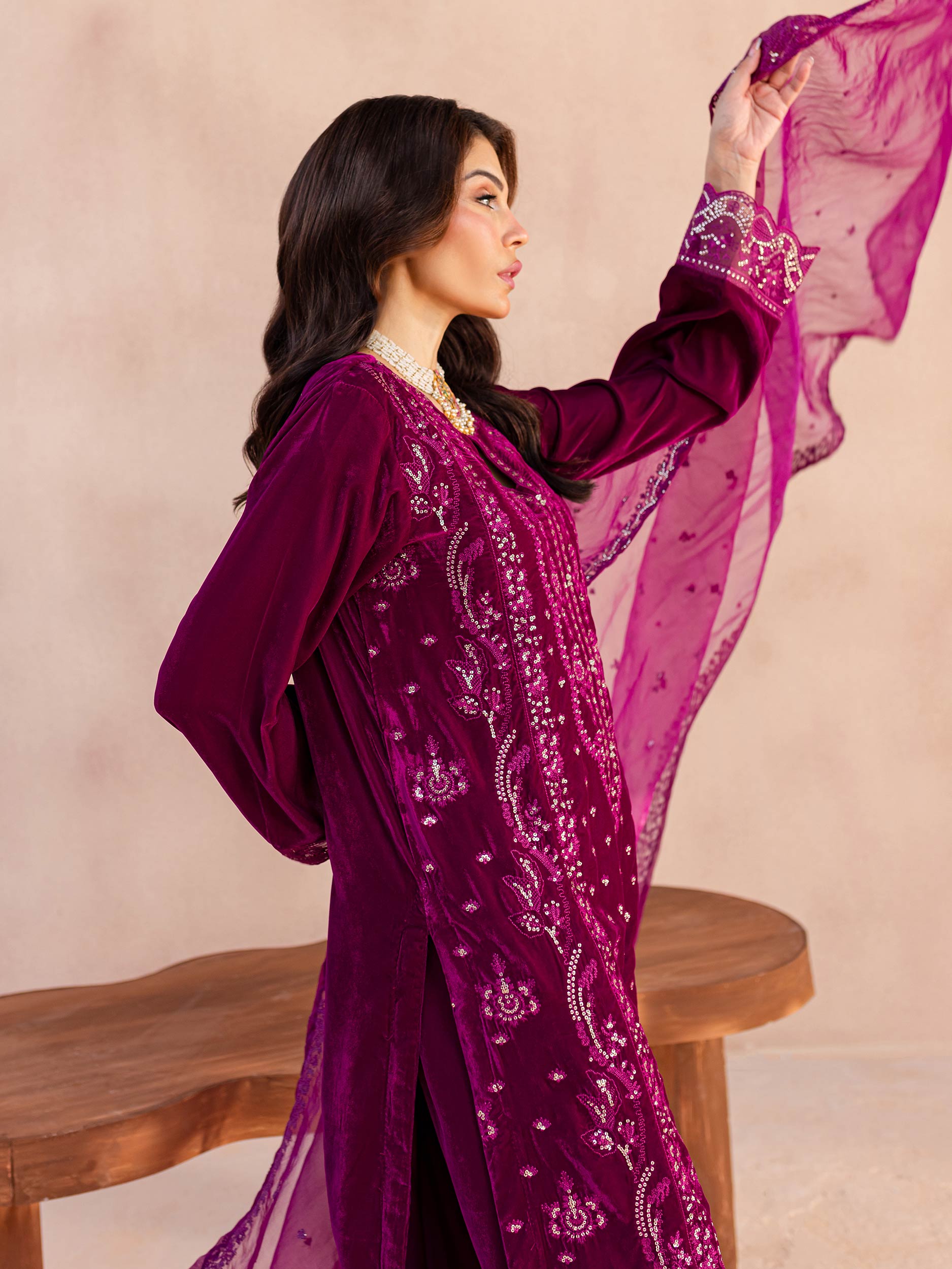 Designer Embroidery Suits (UNSTITCHED) main image 0