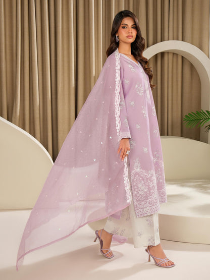 3 Piece Lawn Suit-Embroidered (Unstitched)