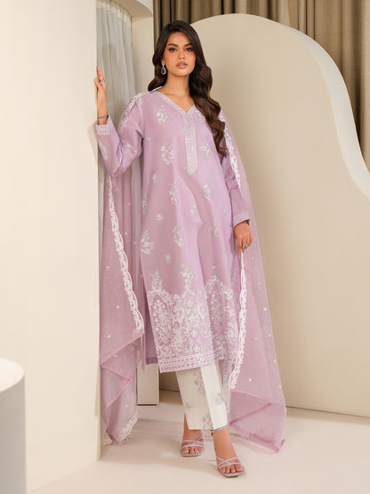 3 Piece Lawn Suit-Embroidered (Unstitched)