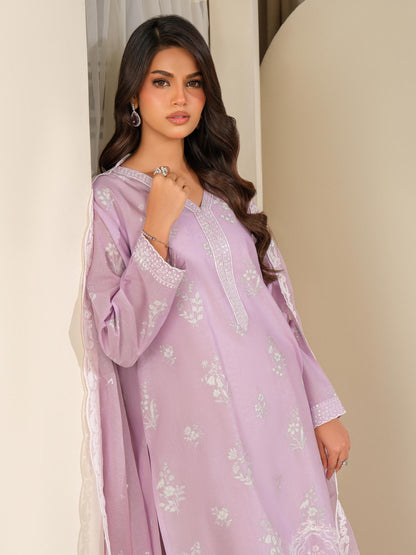 3 Piece Lawn Suit-Embroidered (Unstitched)