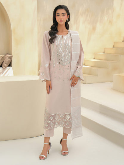 3 Piece Lawn Suit-Embroidered (Unstitched)