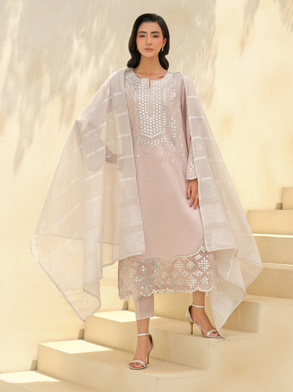 3 Piece Lawn Suit-Embroidered (Unstitched)