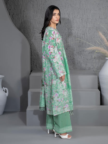 3 Piece Khaddar Suit-Printed (Unstitched)