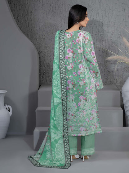 3 Piece Khaddar Suit-Printed (Unstitched)