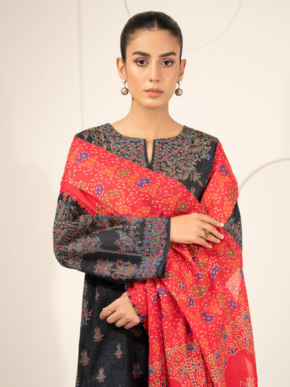 3 Piece Lawn Suit-Printed (Unstitched)