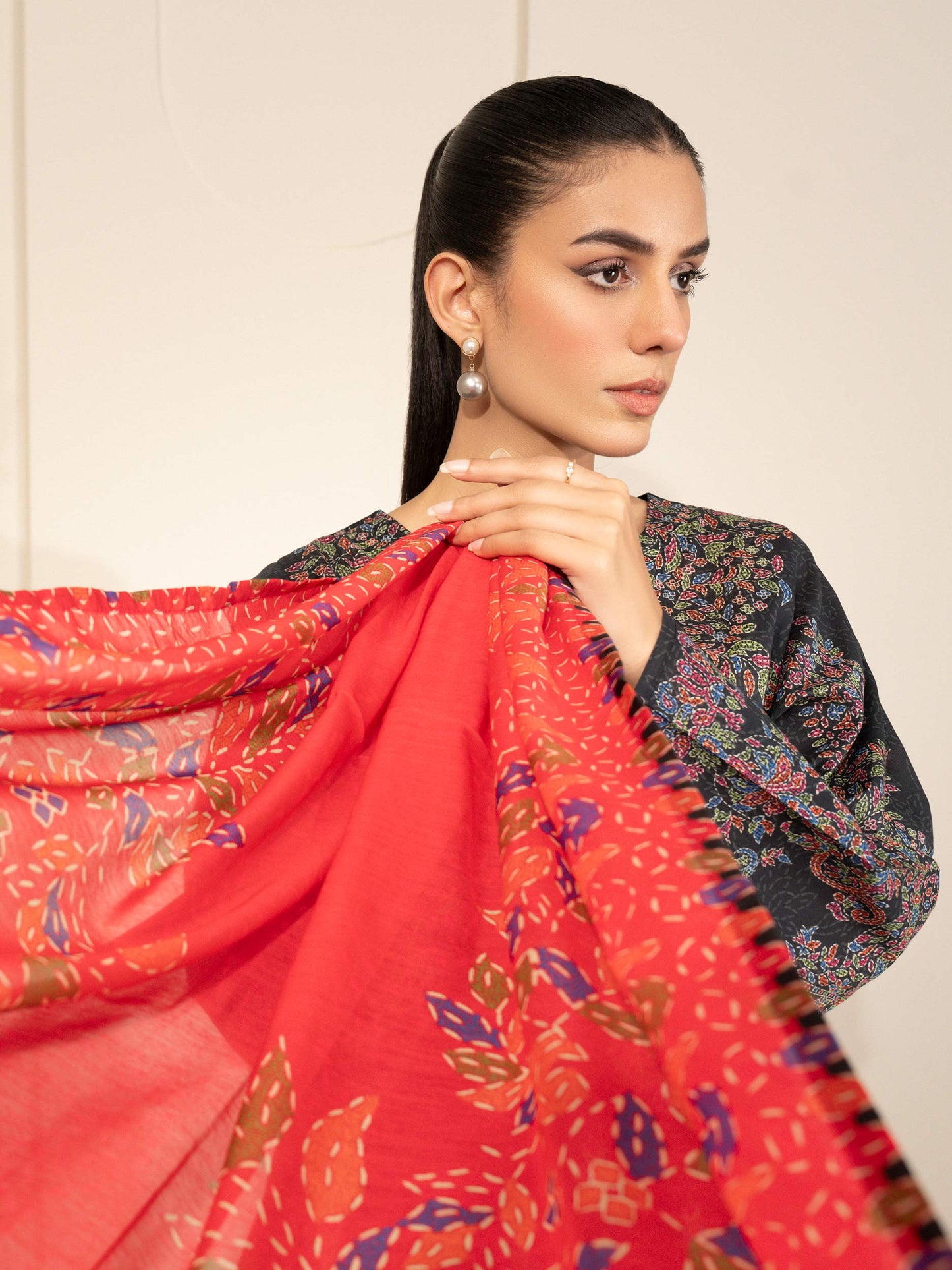 3 Piece Lawn Suit-Printed (Unstitched)