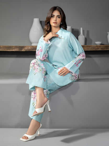 2 Piece Khaddar Suit-Printed (Unstitched)