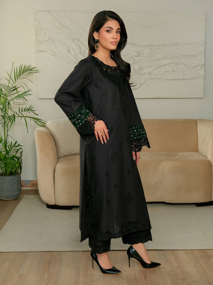 2 Piece Khaddar Suit-Embroidered (Unstitched)