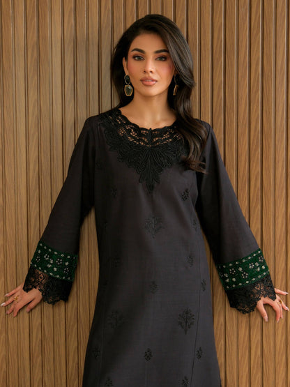 2 Piece Khaddar Suit-Embroidered (Unstitched)