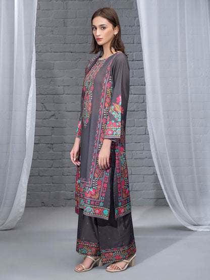 3 Piece Khaddar Suit-Printed (Unstitched)