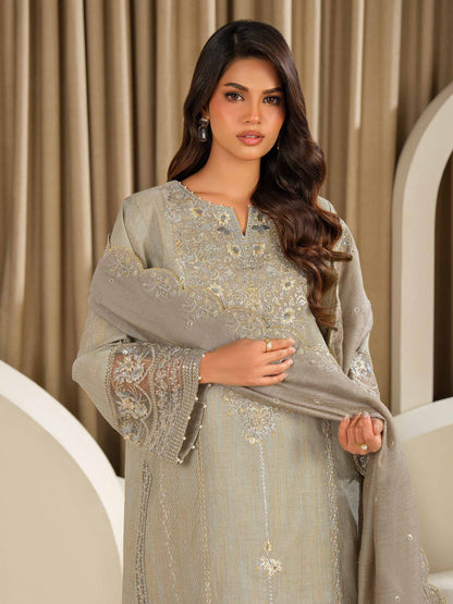 3 Piece Missouri Suit-Embroidered (Unstitched)