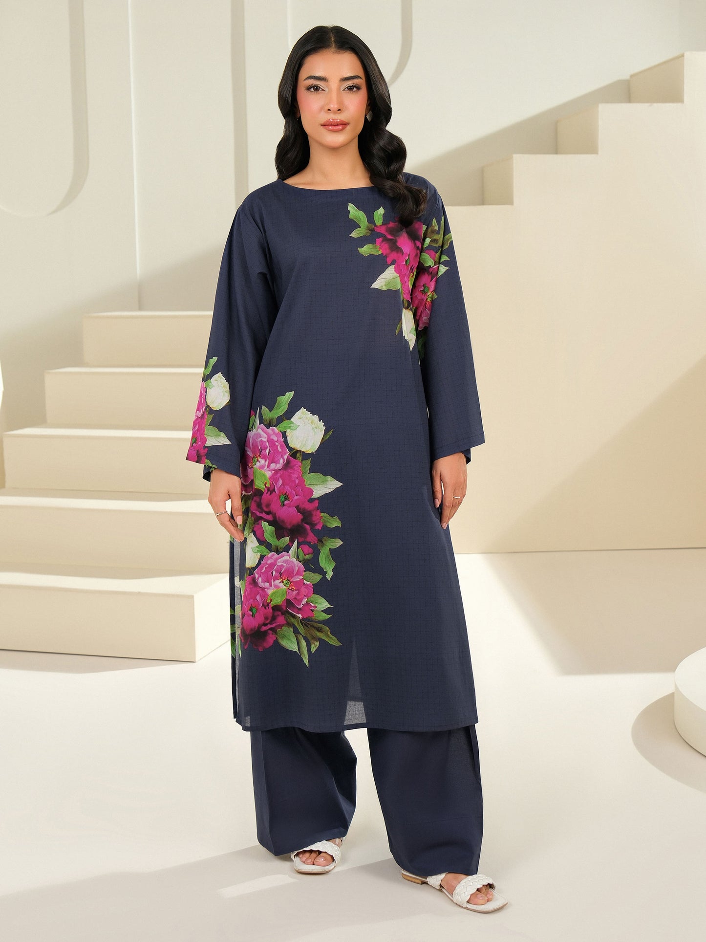 Lawn Shirt-Printed (Unstitched)