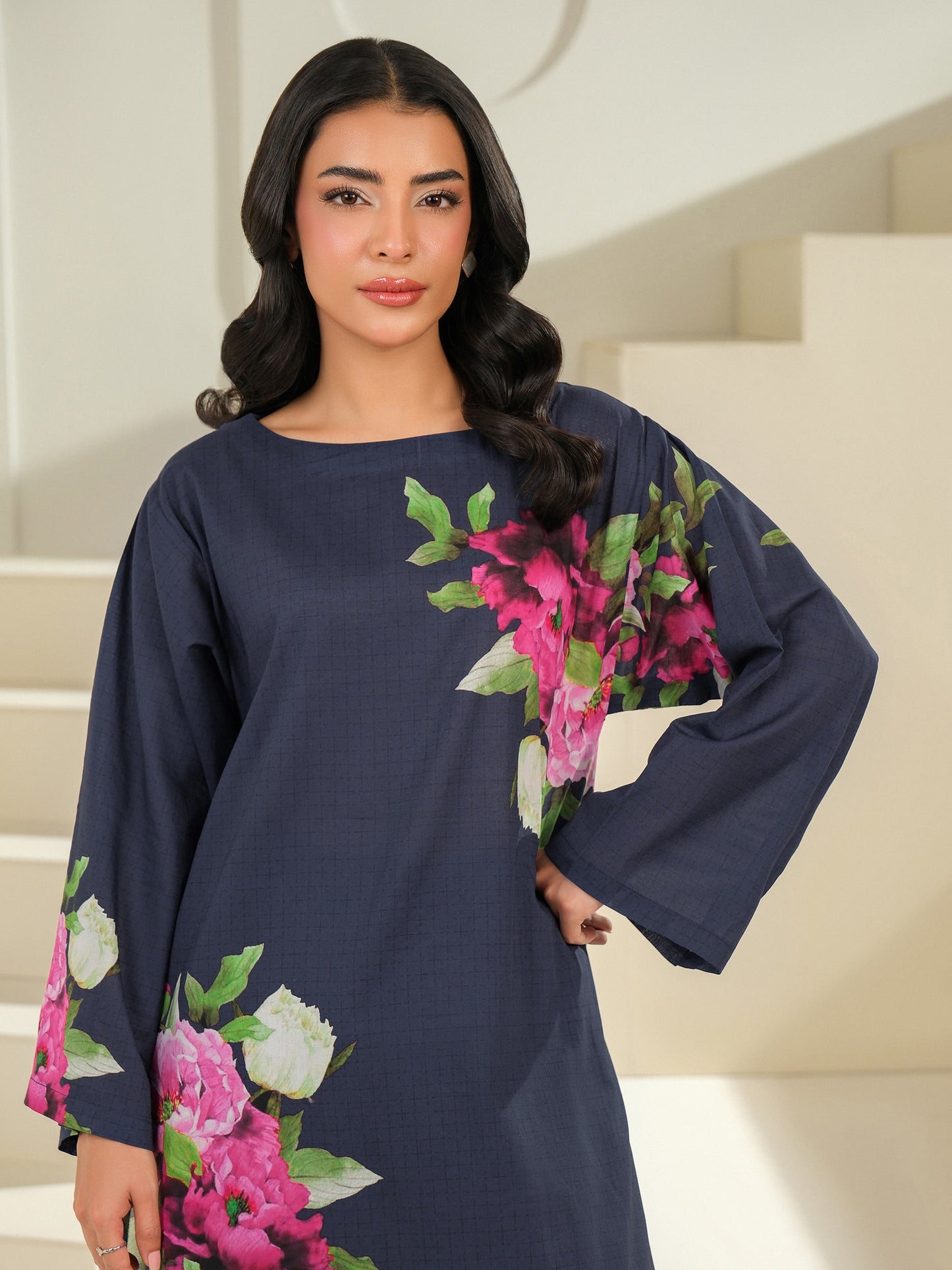 Lawn Shirt-Printed (Unstitched)