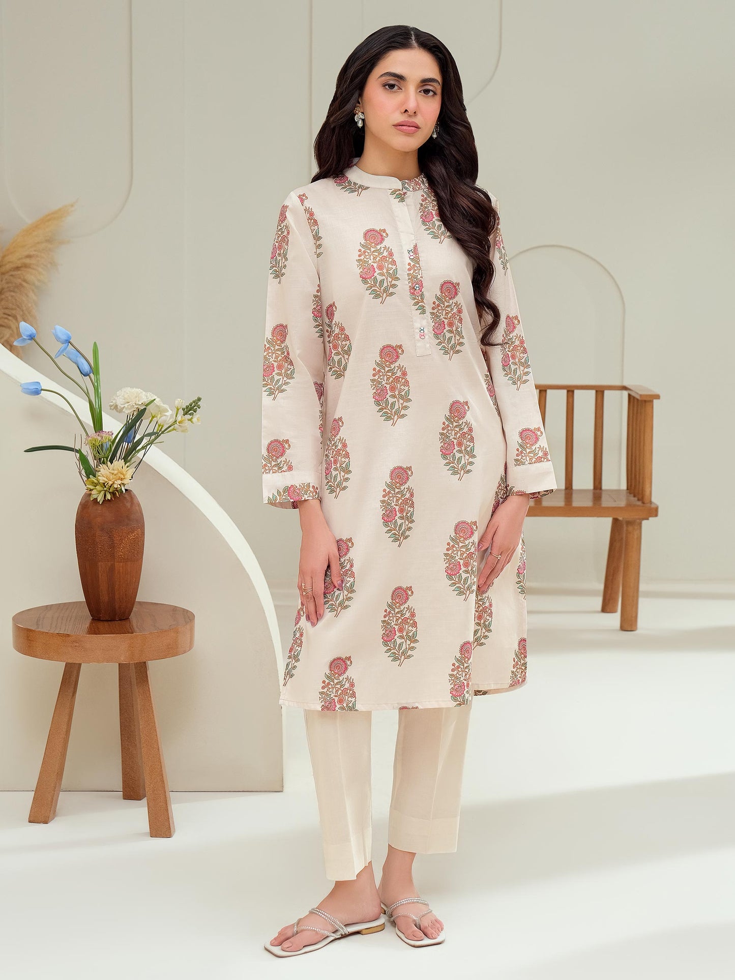 Lawn Shirt-Paste Print (Unstitched)