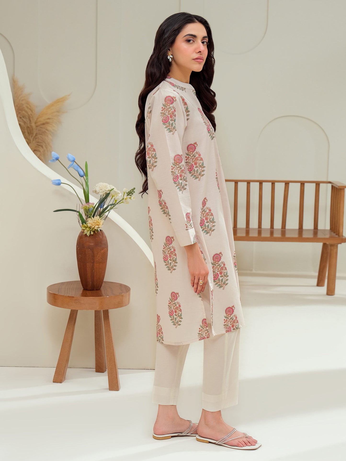 Lawn Shirt-Paste Print (Unstitched)