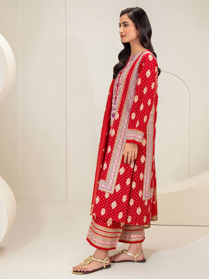 3 Piece Lawn Suit-Paste Print (Unstitched)