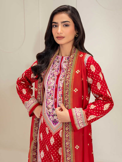 3 Piece Lawn Suit-Paste Print (Unstitched)