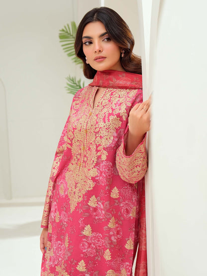 3 Piece Lawn Suit-Paste Print (Unstitched)