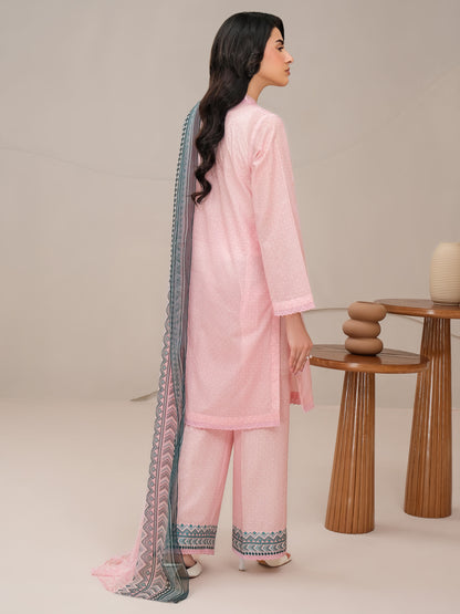 3 Piece Lawn Suit-Printed (Unstitched)