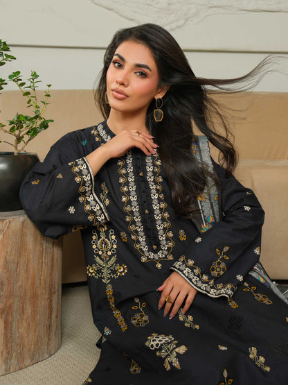 3 Piece Khaddar Suit-Embroidered (Unstitched)
