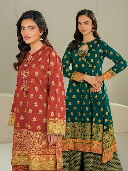 2 Piece Lawn Suit-Paste Print (Unstitched)